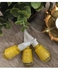 3-piece nail polish set, yellow