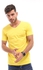 Izor Basic Cotton V-Neck Solid T-Shirt - Yellow