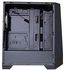 2B (PW007) Ecstasy Gaming Mid Tower Case with 0.7mm full Black Coating
