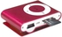 Nano Mp3 Music player with 2 Gb Scan Disk Memory Card - Red