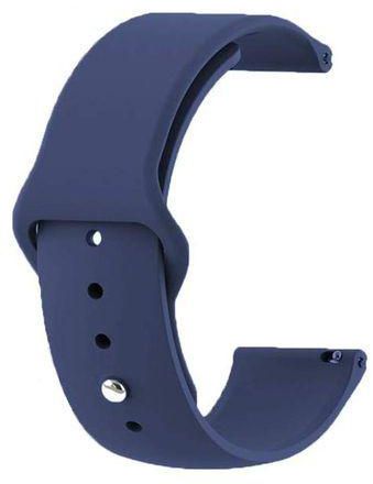 Replacement Silicone Strap For Samsung Galaxy Watch3 - 22mm - Blue