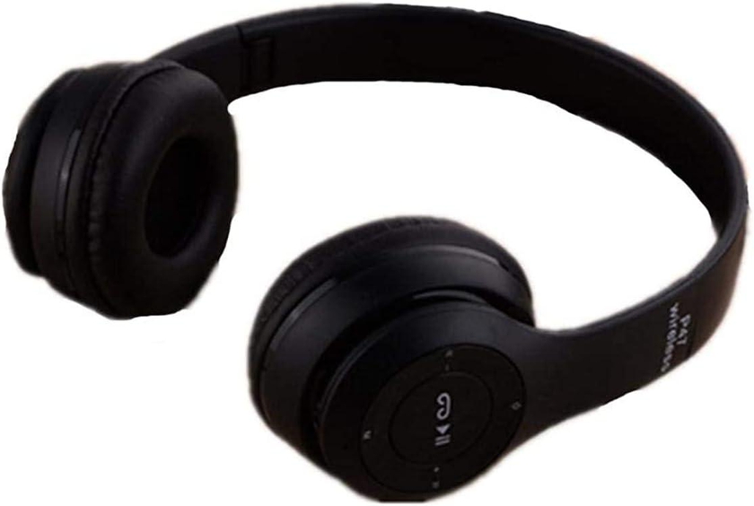 Wireless Bluetooth Headset Music P47-Black
