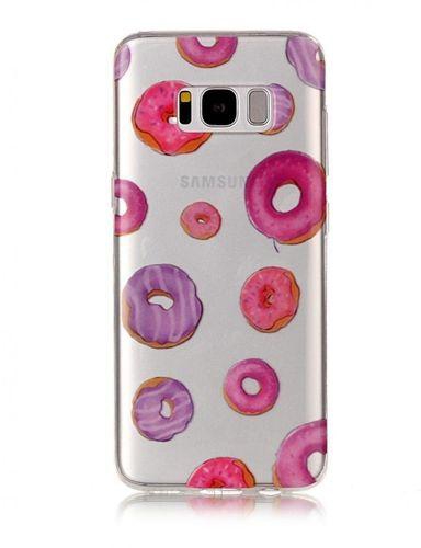 Generic IMD Pattern TPU Gel Cover Case - For Samsung Galaxy S8 G950 - Doughnut Pattern
