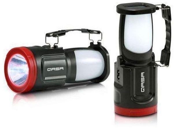 Qasa Rechargeable Torch / Lantern With Solar Panel