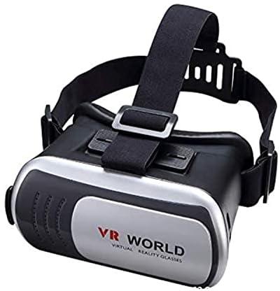 Mobile Phones 3D VR World Box Virtual Reality Glass Focal Distance Adjustable BG