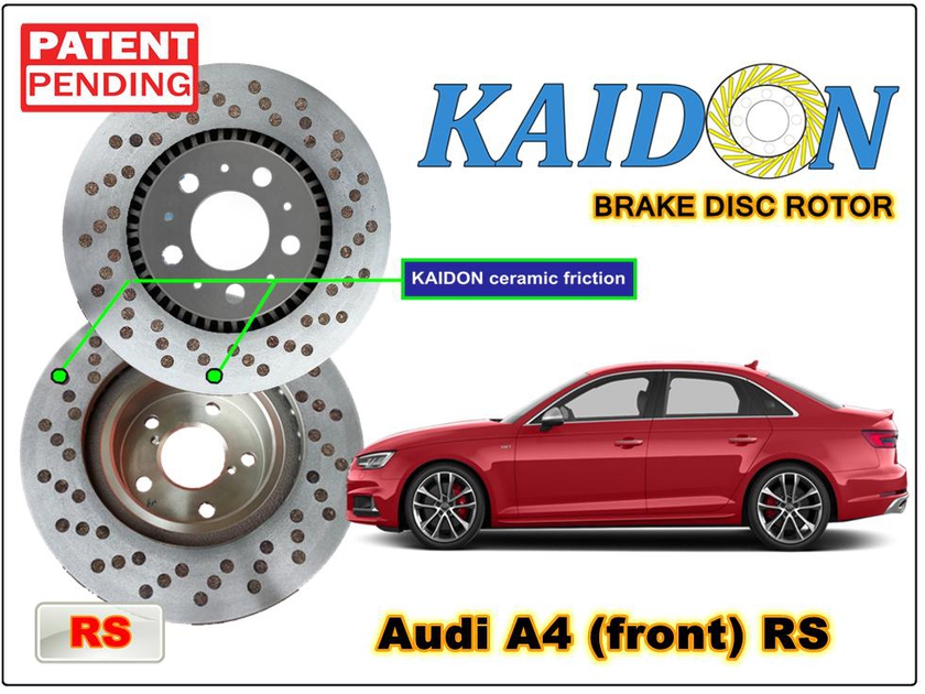 Kaidon-brake AUDI A4 Disc Brake Rotor (front) type "RS" spec