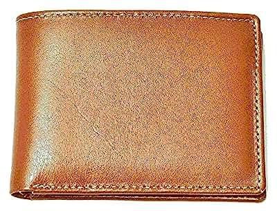 Fox Brown Leather Wallet for Men