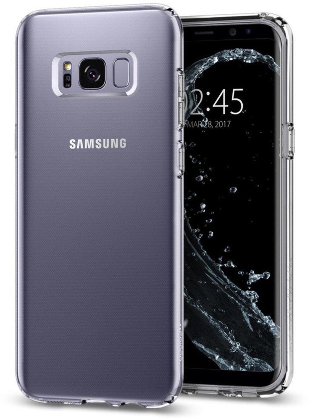 Spigen Liquid Crystal Protective Case for Samsung S8 Plus (Crystal Clear)