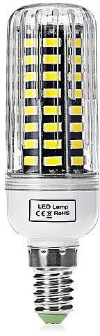 Generic 1PC E14 Decorative Segmented Dimmer LED Corn Lights 10W AC220 - 240V - White Light