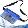 Multipurpose Waterproof Pouche Dry Bag Case With Waist Strap For Smartphones - Blue