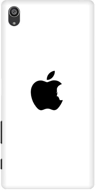 Stylizedd Sony Xperia Z5 Premium Slim Snap Case Cover Matte Finish - Steve's Apple - White