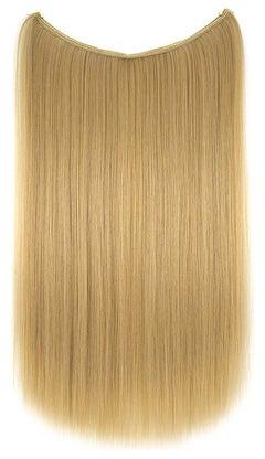 Elastic Hair Extensions With Elastic Invisible Wire #1 Light honey blonde 24inch