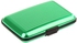 Aluma Credit Card Wallet Holder For Unisex, Green