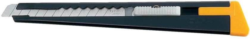 Olfa 180-Bk Snap Cutter Auto-Lock Small Black 9mm