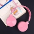 Sodo SD-705 Dual Mode "Bluetooth-FM", Wired/Wireless Headphone - Pink