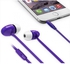 iLuv PPMINTSPU peppermint Talk Tangle free stereo Headphones with microphone , Purple
