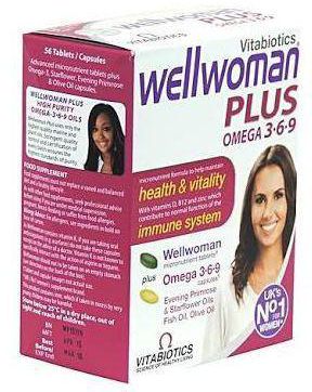 Vitabiotics Wellwoman Plus Omega 3.6.9