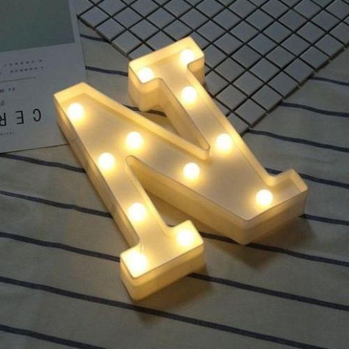 Luminous Letter Decoration For Birthdays And Occasions
