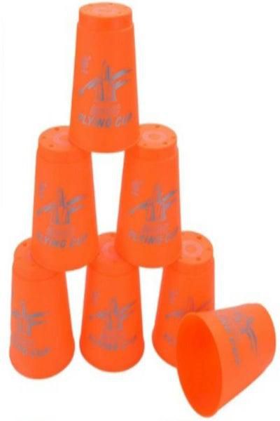 12Pcs Sport Flying Stacking Set Speed Stacks Rapid Luminous Cups Orange