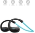 AUKEY Bluetooth Headphones, Wireless Sport Earbuds with Built-in Microphone, 8 Hours Playtime for mobile phones - Blue