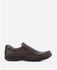 Leather Shoes Leather Slip On Shoes - Dark Brown