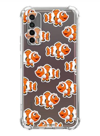 Shockproof Protective Case Cover For Huawei Y7a Nemo Fish