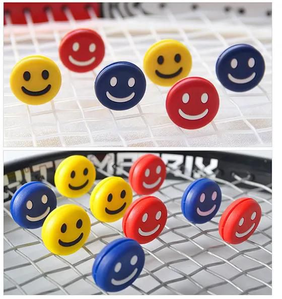 1PC Silicone Durable Cartoon Tennis Racket Shock Absorber Vibration Dampeners