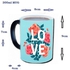 Ceramic Magic Love Mug - Blue