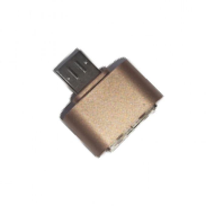 OTG Micro To USB Mini Adapter Converter For Android - Rose Gold