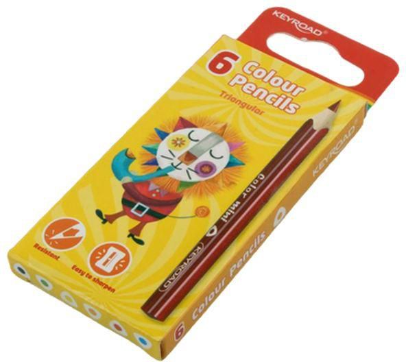 Keyroad 6 Mini Color Pencil Kr 971283