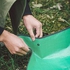 سجادة إعادة تدوير النبات في الأماكن المغلقة مقاومة للماء سميكة بي إي في الزرع الداخلي المضادة للقذرة بونساي قماش القنب، 100 × 100 سم (أخضر)
