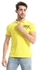 Andora Side Stitched Pique Half Sleeves Polo Shirt - Yellow