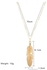 Fashion Simple Classic Pendant Necklace Feather Necklace