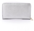 Silvio Torre Women's Faux Leather Wallet ST Silver