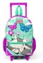Coral High Kids Two Compartment Small Nest Squeegee Backpack - Water Green Pink Cat Pattern