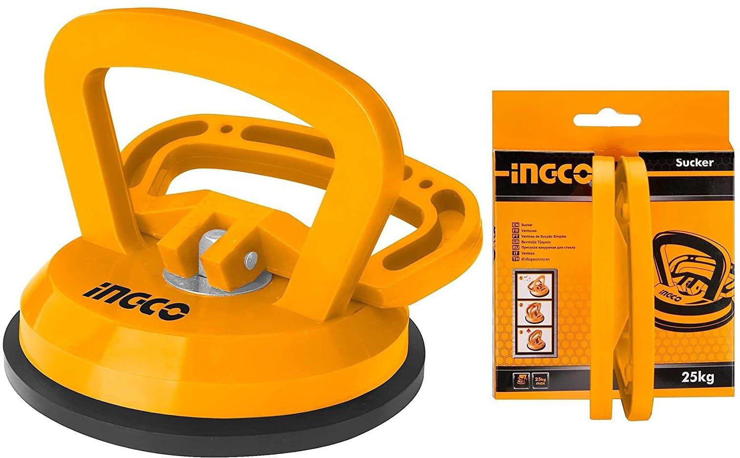 Get Ingco Glass Sucker, 25 Kg - Orange with best offers | Raneen.com