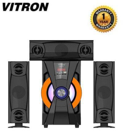 Vitron 3.1 Subwoofer Speaker System 10000Watts USB/BT/FM-V642