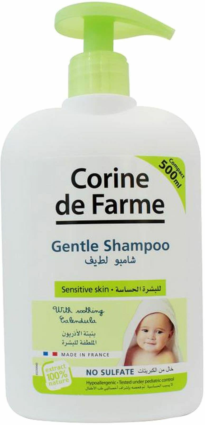 Corine de Farme Sulphate Free Baby Gentle Shampoo For Sensitive Skin 500ml