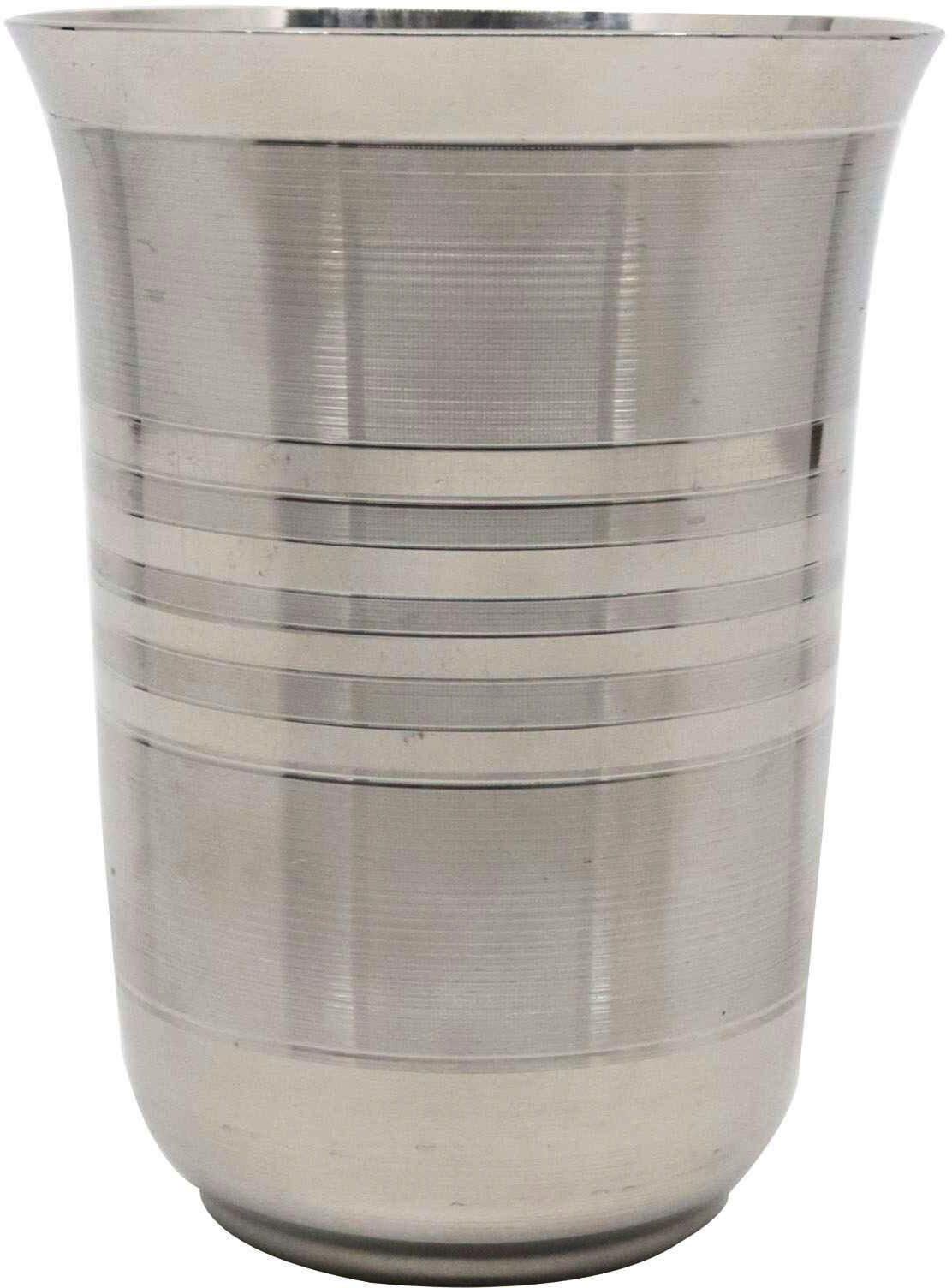 Falcon Deluxe Stainless Steel Tumbler Silver 7.5cm