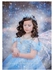 Generic Hot Girl's Dresses Cinderella Princess Dress Frozen Girl Dress Deluxe Edition Aisha Queen's Dress Children's Casual Disney Dress -blue