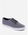 Sh Canvas Lace Up Sneakers - Heather Blue
