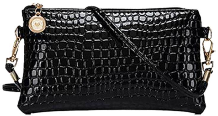 Alligator Pattern Crossbody Bag