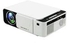 ElRomany T5 LED FHD Wifi Projector, 2200 Lumens - White