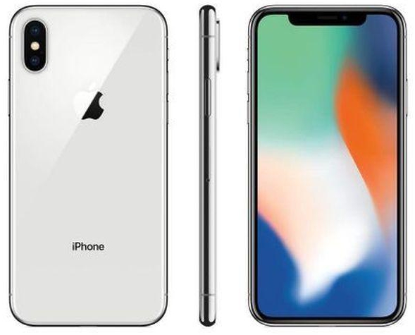 Apple Iphone X 256gb 3gb Silver, Free Pouch And Screen Protector