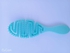 Curly Hair Brush-Blue-Pink + Oval-Hollow-Turquoise -2 Pieces