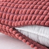 SVARTPOPPEL Cushion cover, light red, 65x65 cm - IKEA