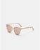Reitmans Rose Gold Clubmaster Sunglasses
