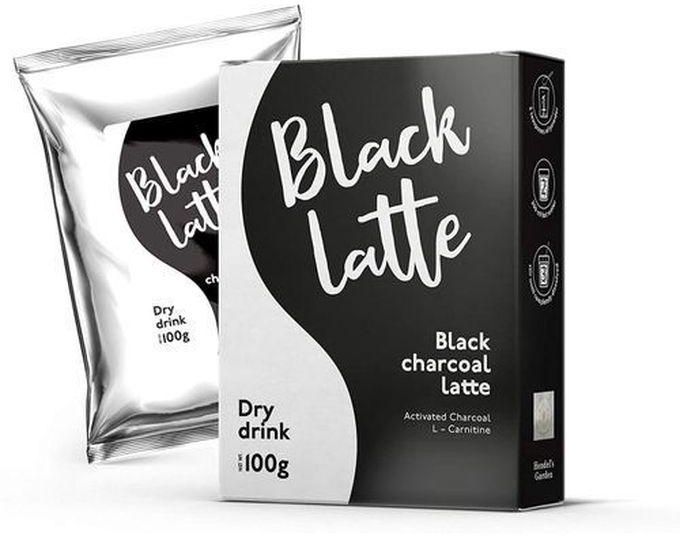 Black Latte Charcoal Coffee For Weight Loss (100% From Russia