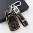 Key Fob Cover for Audi A4 A5 A6, Soft TPU Key Shell Key Case Cover Protector for Q5 Q7 TT A3 R8 S5 SQ5 SQ7 (Black)