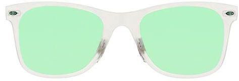 Ray-Ban Wayfarer Unisex Sunglasses - Rb4210-646/3R50, Green Lens